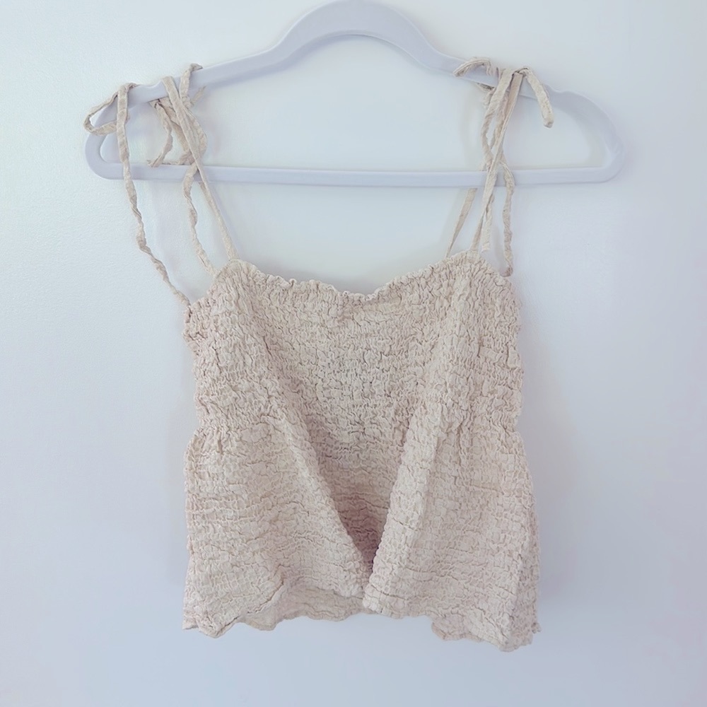 Zara halter tank top Size M